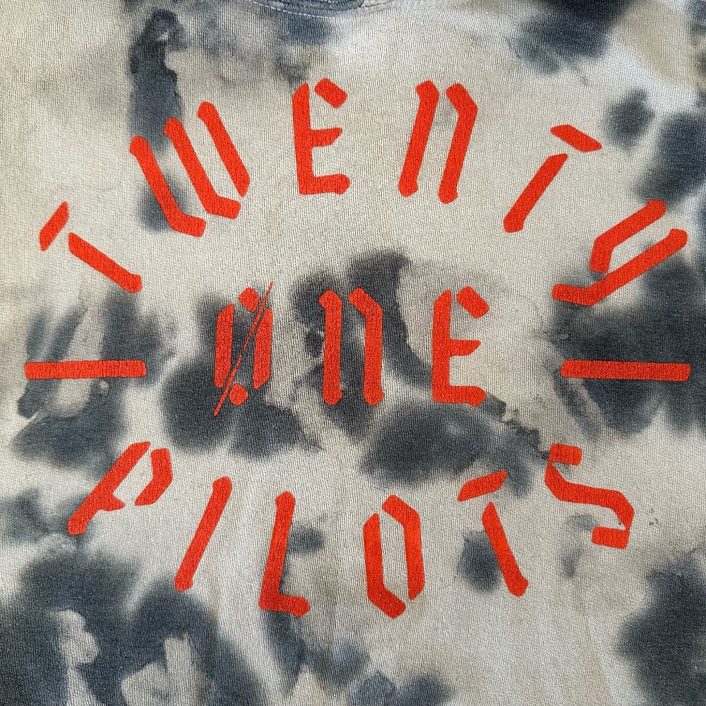 Twenty One Pilots Blurryface Tie Dye Hoodie